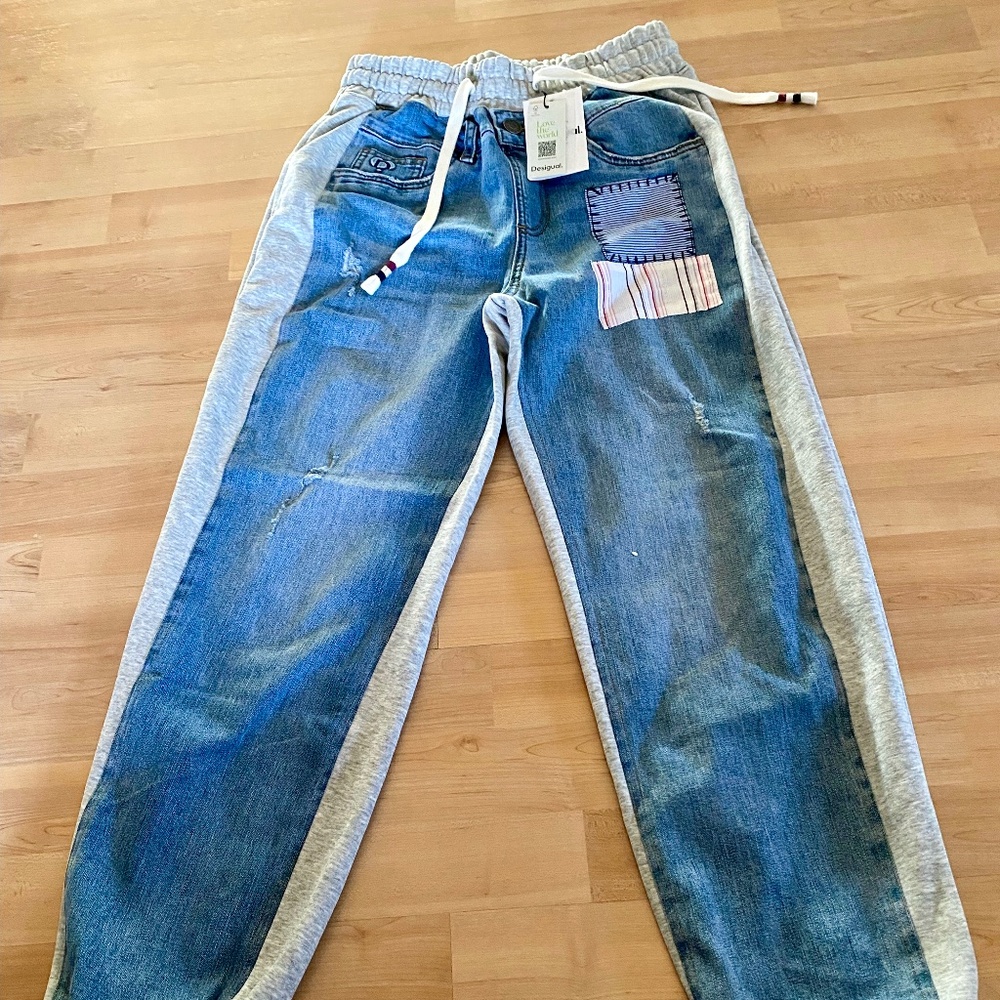 Hybrid denim joggers - Womens size Small